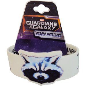Guardians Of The Galaxy: Rocket Racoon "I Bite" Rubber Wristband